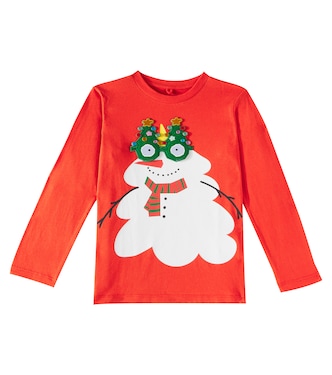Printed cotton jersey top | Stella McCartney Kids