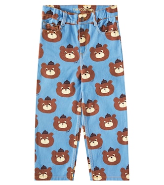 بنطلون جينز بقصّة مستقيمة Bears | Tinycottons