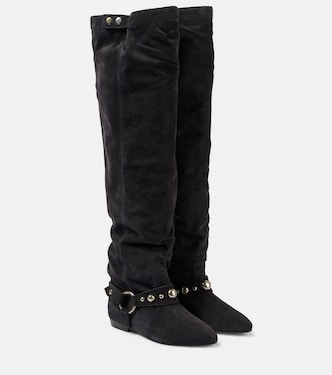 Selize suede over-the-knee boots | Isabel Marant