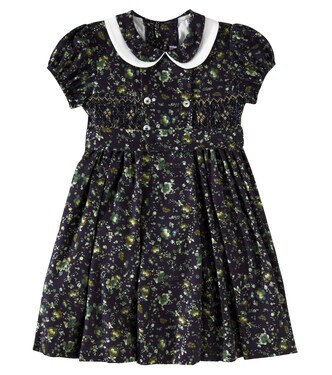 Robe Arcadia en coton à fleurs | La Coqueta