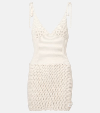 Knitted cotton minidress  | The Attico