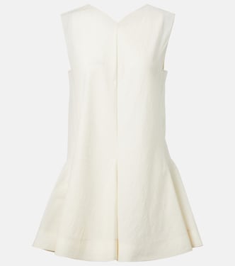 Mel silk and cotton minidress | Khaite