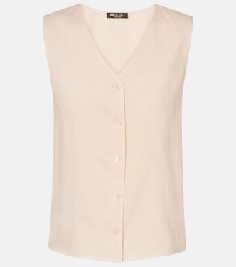 Milly ramie vest | Loro Piana