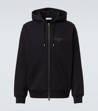 Givenchy Stamp cotton fleece hoodie | Givenchy