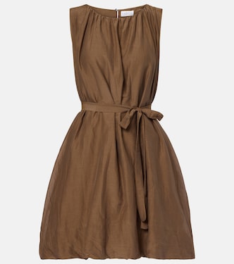 Minikleid Margot aus Baumwolle und Seide | Velvet