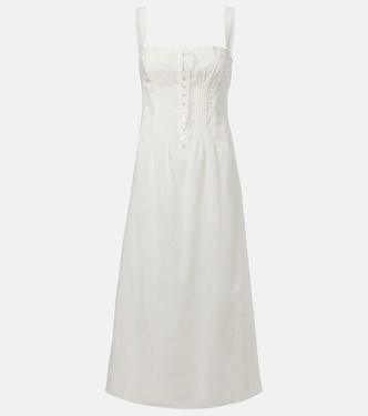 Robe midi Matilde en coton | Staud