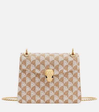 Serpenti Forever embellished shoulder bag | Bvlgari