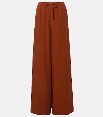 Pantaloni in cotone a gamba larga | Max Mara