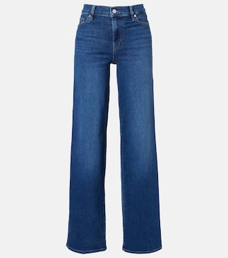 Le Slim high-rise wide-leg jeans | Frame