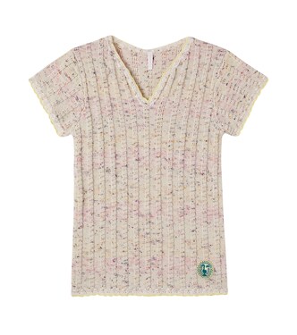 Knitted cotton-blend dress | Zimmermann Kids