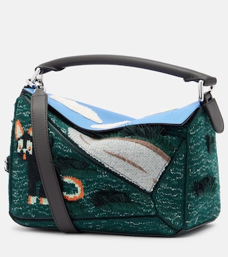 x Louis Wain - Borsa Futurist Cat Puzzle | Loewe