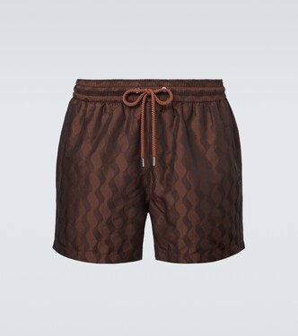 Rio jacquard swim trunks | Frescobol Carioca
