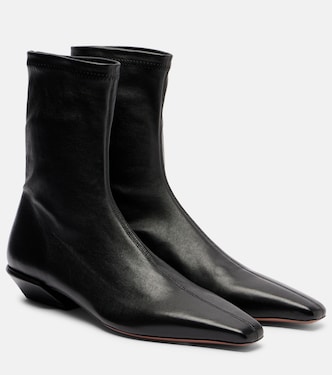 Bettina leather ankle boots | Paris Texas