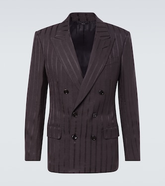 Striped jacquard blazer | Tom Ford