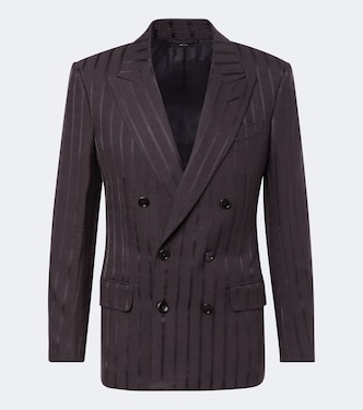 Striped jacquard blazer | Tom Ford