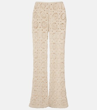 Weite Hose The Crochet aus Baumwolle | Frame