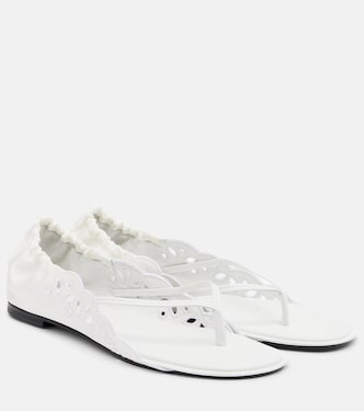 Satin thong sandals | Jacquemus