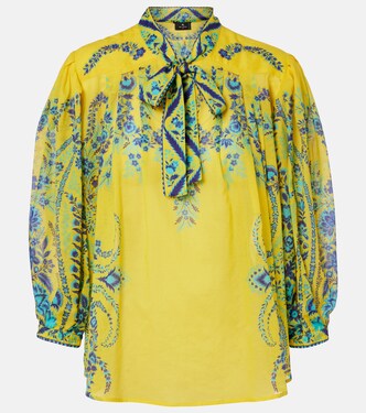 Floral cotton top | Etro