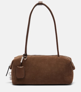 Large suede shoulder bag | Max Mara