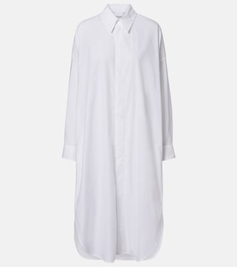 Bloom cotton poplin shirt dress | The Frankie Shop