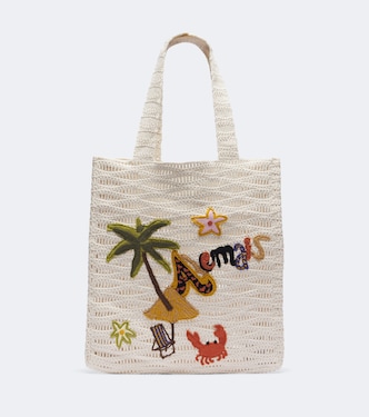Island Cove Large crochet tote bag | Alémais