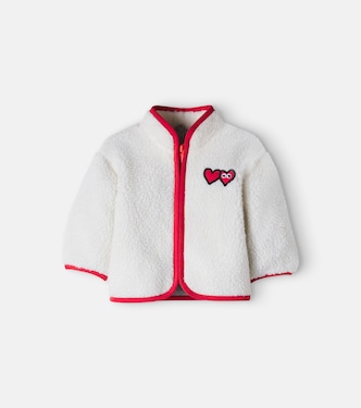 Baby cotton teddy jacket | Stella McCartney Kids