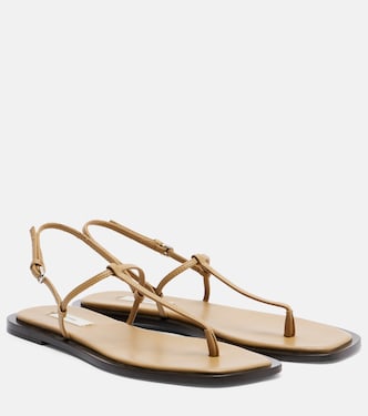 Leather thong sandals | Toteme