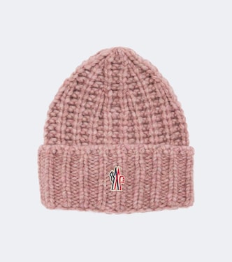Logo alpaca and wool-blend beanie | Moncler Grenoble