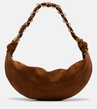 Amalia Small suede shoulder bag | Saint Laurent