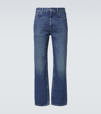 Vanya faded wide-leg jeans | The Row