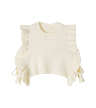 Sara ruffled vest | C'era Una Volta