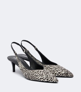 Polyn calf hair slingback pumps | Isabel Marant