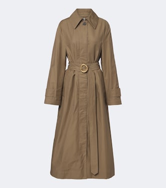 Cotton-blend trench coat | Joseph