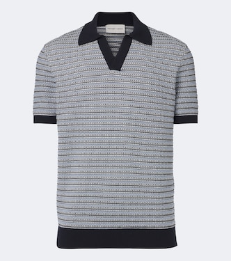 Polo Rino in cotone e cashmere | Frescobol Carioca