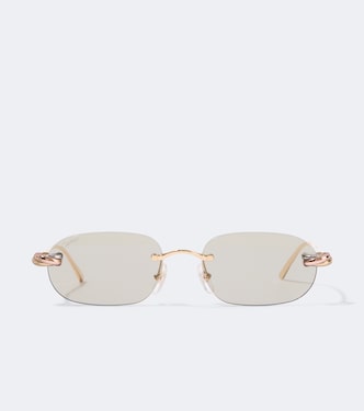 Trinity De Cartier oval sunglasses | Cartier Eyewear Collection