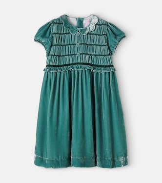 Kleid Lurdes aus Samt | La Coqueta
