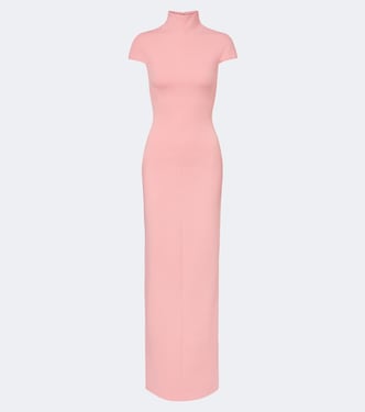 Lang crêpe cocktail gown | Solace London