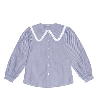 Striped cotton blouse | Il Gufo