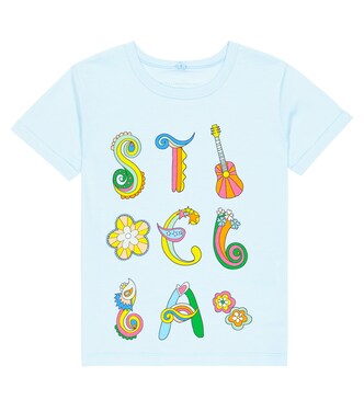 Printed cotton t-shirt | Stella McCartney Kids