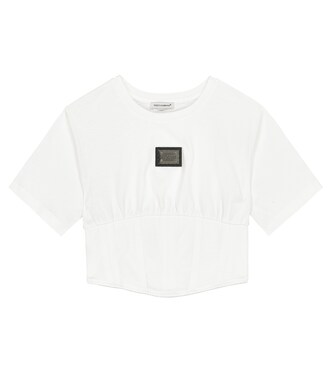 Logo cotton jersey T-shirt | Dolce&Gabbana Kids