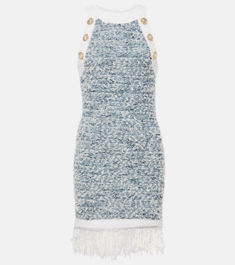 Fringed tweed minidress | Balmain