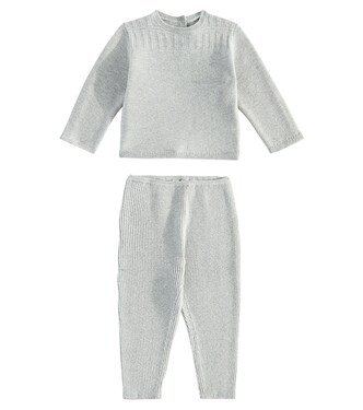 Baby Gavin sweater and pants set | Bonpoint