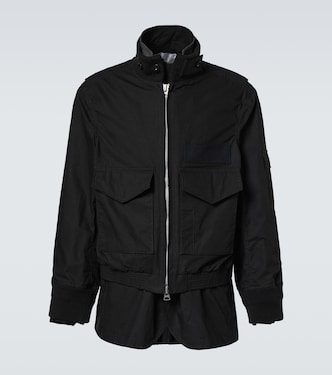 Cotton-blend ripstop jacket | Sacai