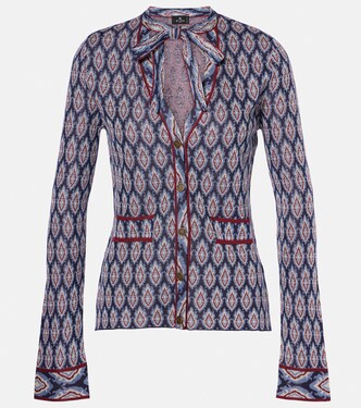 Scarf-detail cardigan | Etro