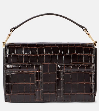 T-Flap Mini croc-effect tote bag | Toteme
