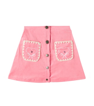 Lucky embroidered cotton skirt | Konges Sløjd