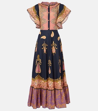 Maxikleid aus Baumwollmusselin | Valentino