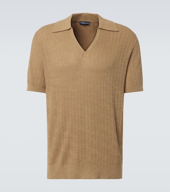 Joaquim cotton-blend polo sweater | Frescobol Carioca