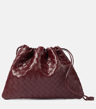 Dustbag Medium leather clutch | Bottega Veneta