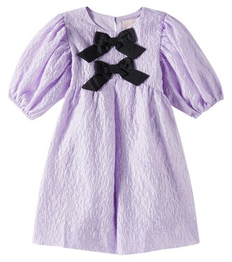 Melodie bow-detail brocade dress | Tutu Du Monde